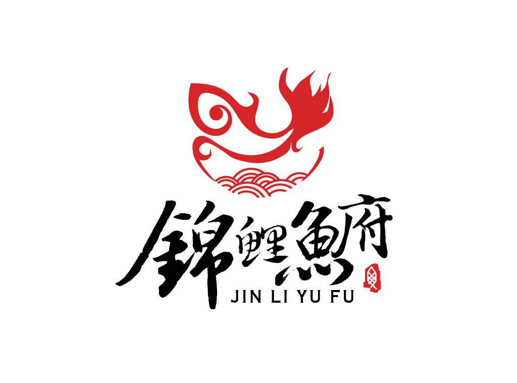 锦鲤鱼府logo