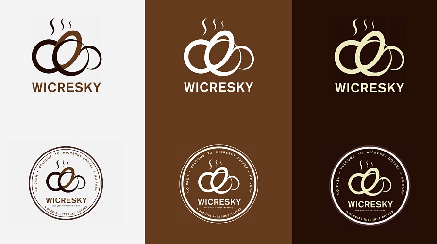 咖啡馆logo设计|VI\/CI|平面|wuperlu - 原创设计作
