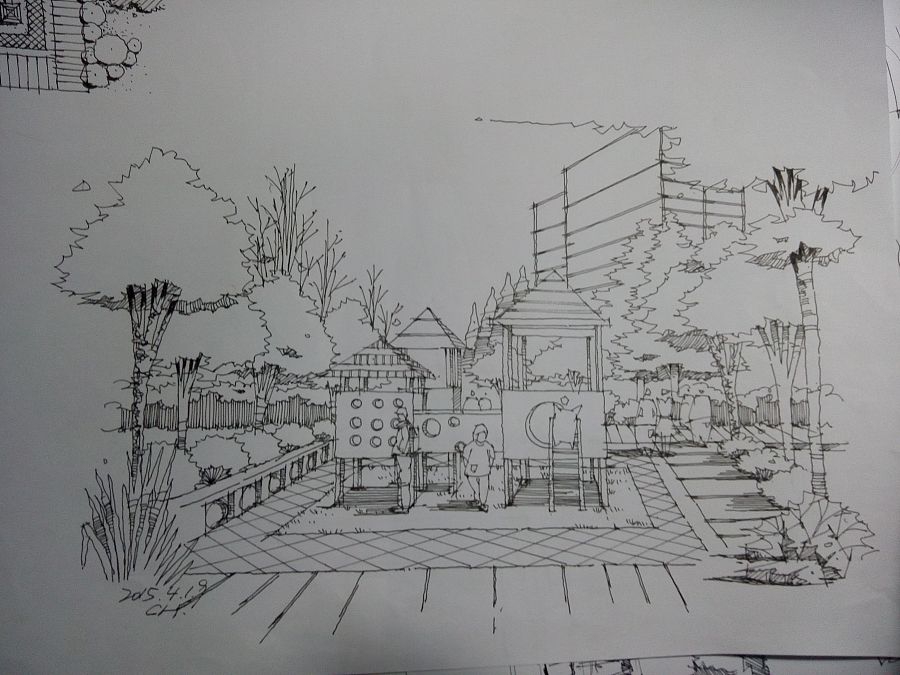 手绘(勾线笔)|钢笔画|纯艺术|Blue1994 - 原创设计作品 - 站酷 (ZCOOL)