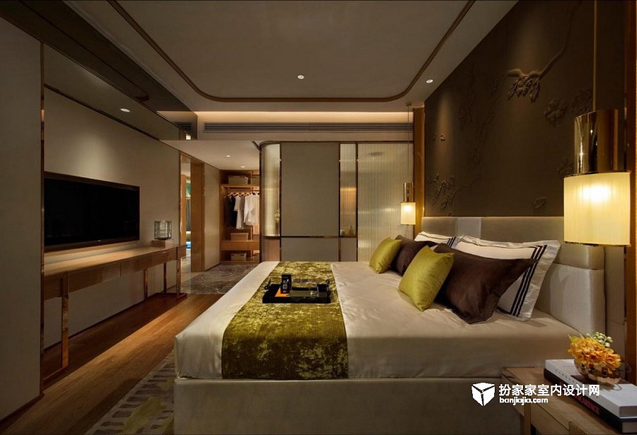 深圳前海东岸花园样板房|室内设计|空间|扮家家