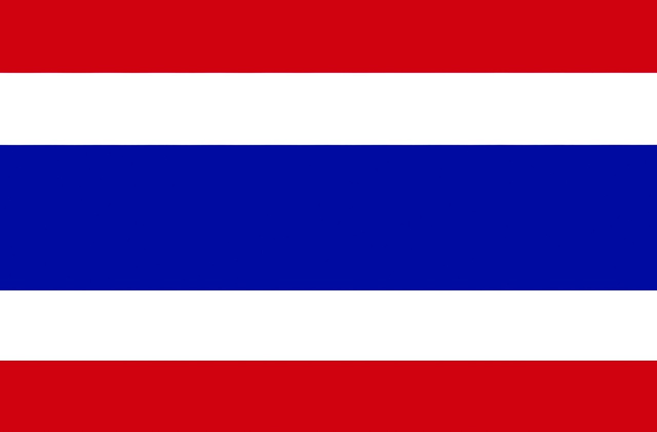 灵感颜色与泰国国旗相呼应