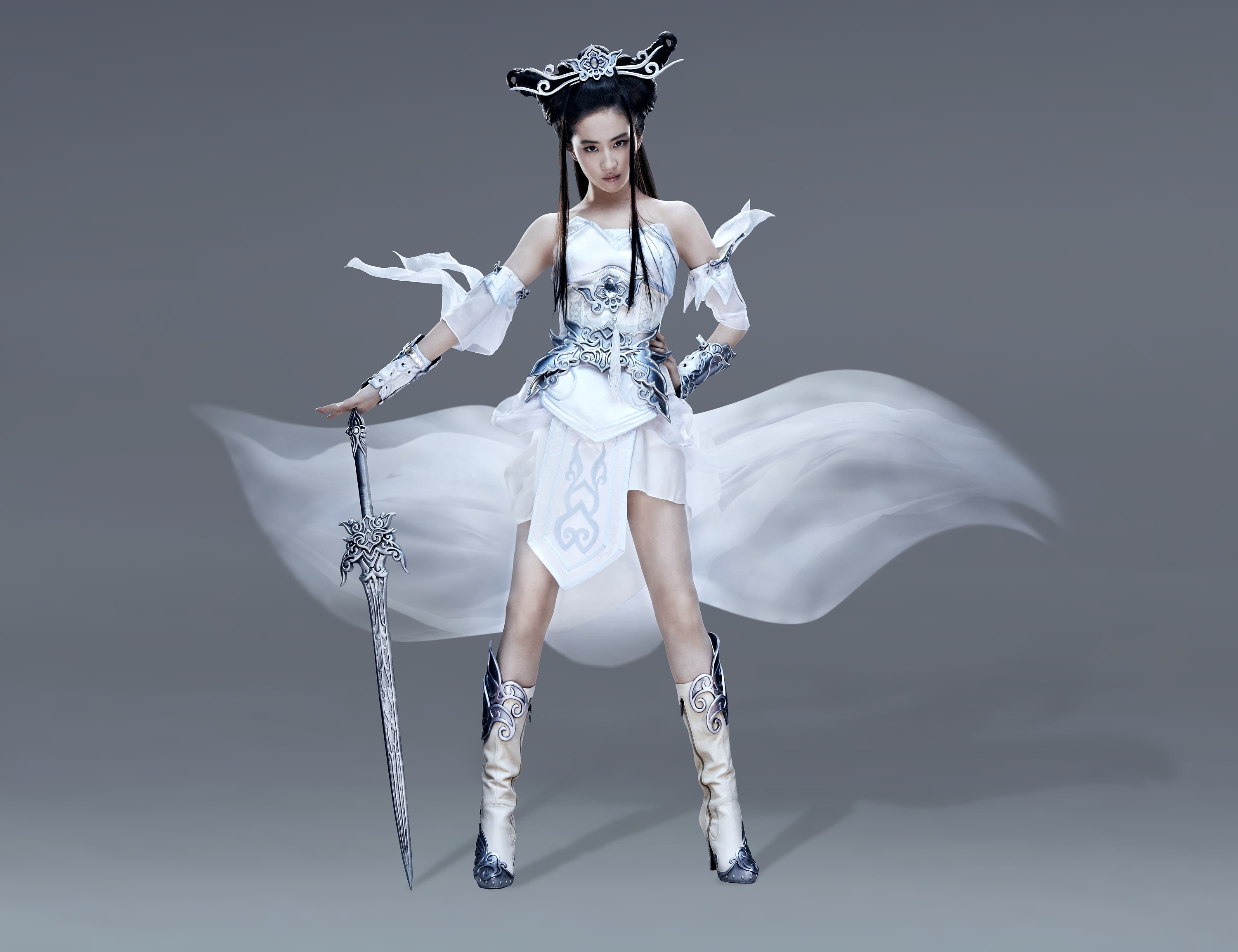 网易 倩女幽魂代言 刘亦菲|平面|海报|风渊广告 - 原创作品 - 站酷 (ZCOOL)