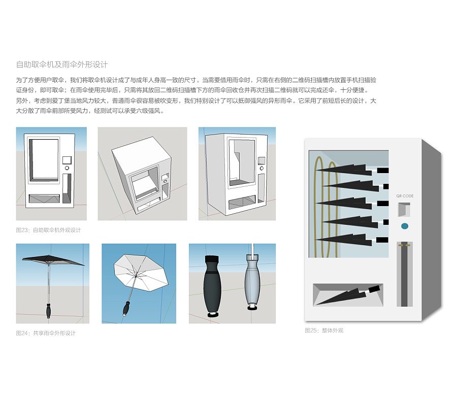 城市共享雨伞项目设计: UMBRELLA FOR EVE