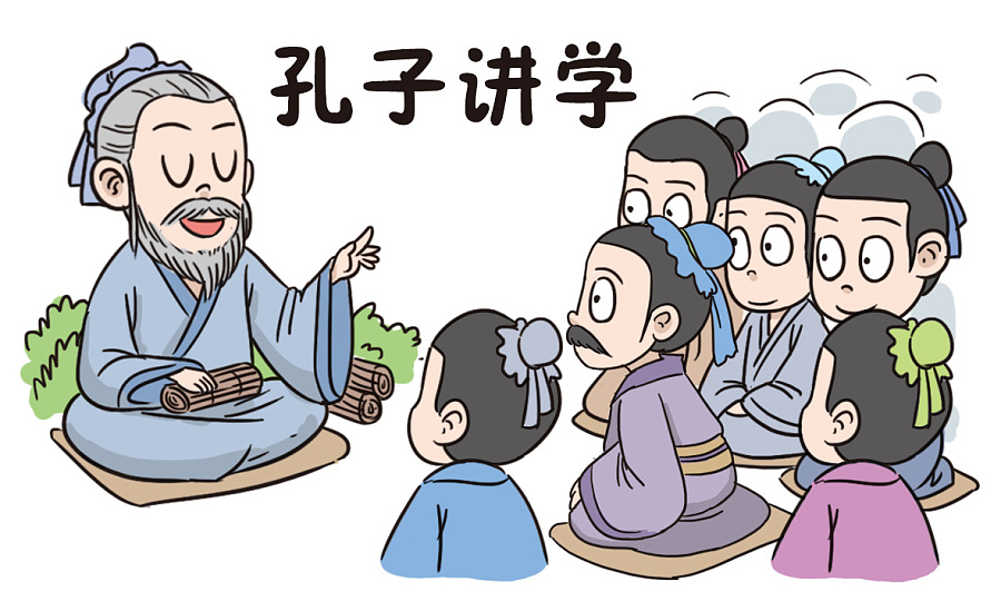 Q版古文化常识|儿童插画|插画|miro_ZJ - 原创设