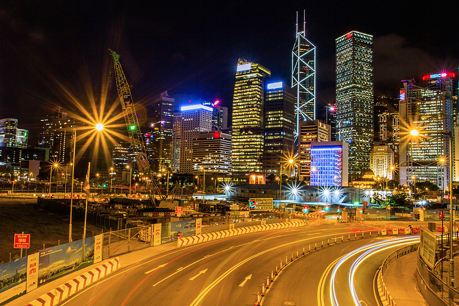 原创作品:香港城市夜景