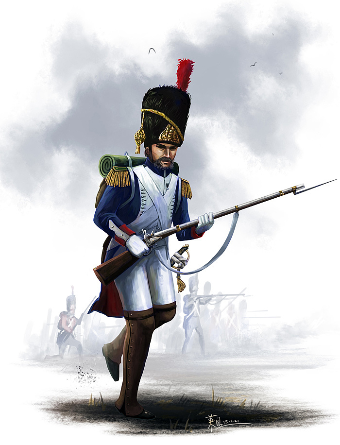 guard,vieille garde),是拿破仑麾下最精锐的部队,他们是由法军的精英