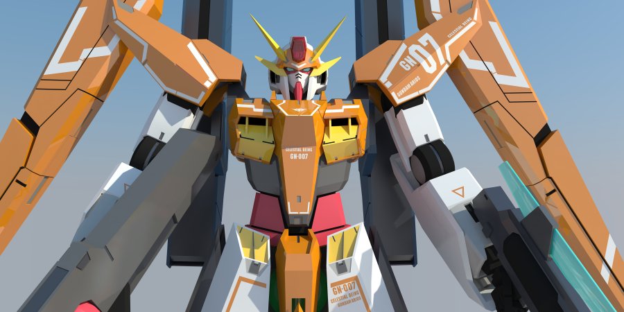 高达00 堕天使 |动画\/影视|三维|奶嘴叼叼 - 原创