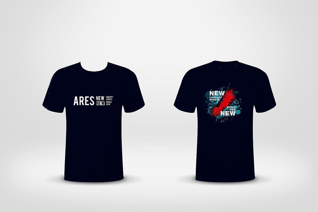 ARES企业文化衫设计|平面|图案|洋葱七 - 原创