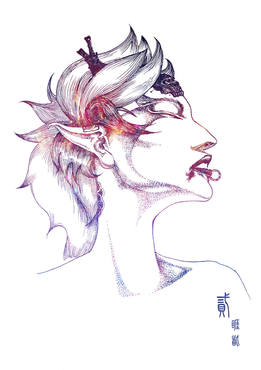 龙之九子系列 毕业设计《螭魅.九子》|图形\/图案