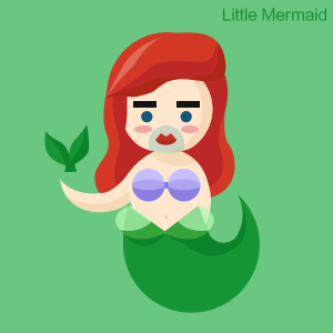 迪士尼公主们第一弹!|插画|艺术插画|tang_rice