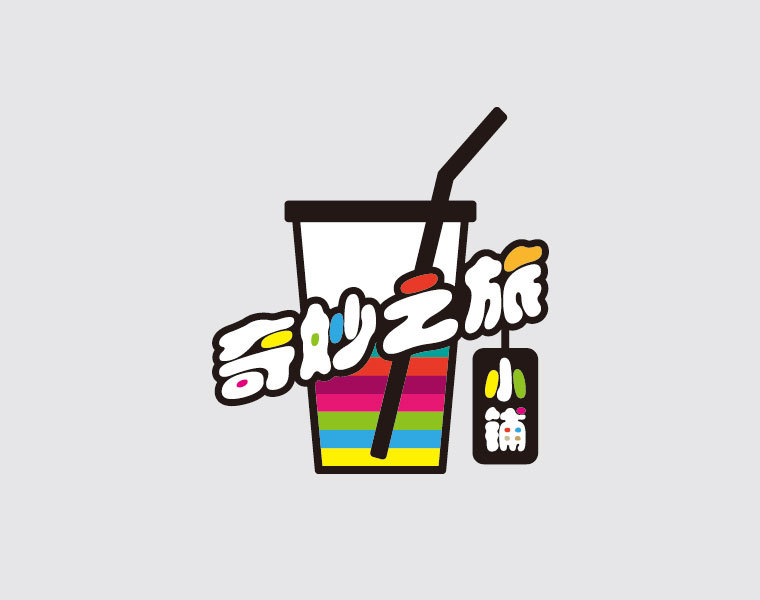 一款奶茶铺logo设计