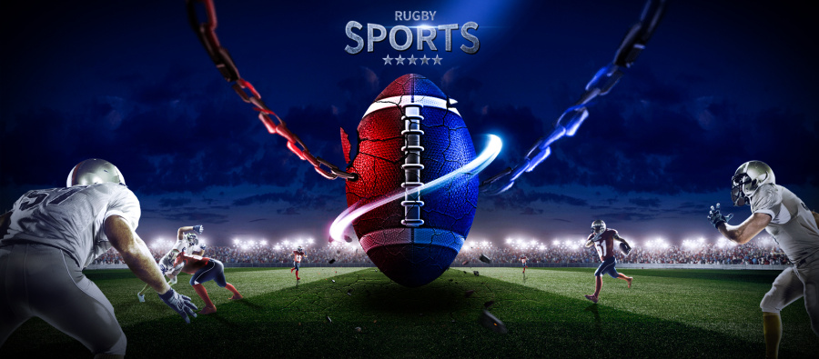 橄榄球海报练习一枚|Banner\/广告图|网页|天佑E