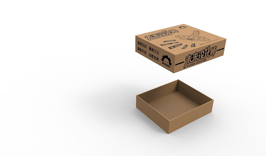 2013塑料拼插玩具-未来设计师-瓦楞纸包装设计