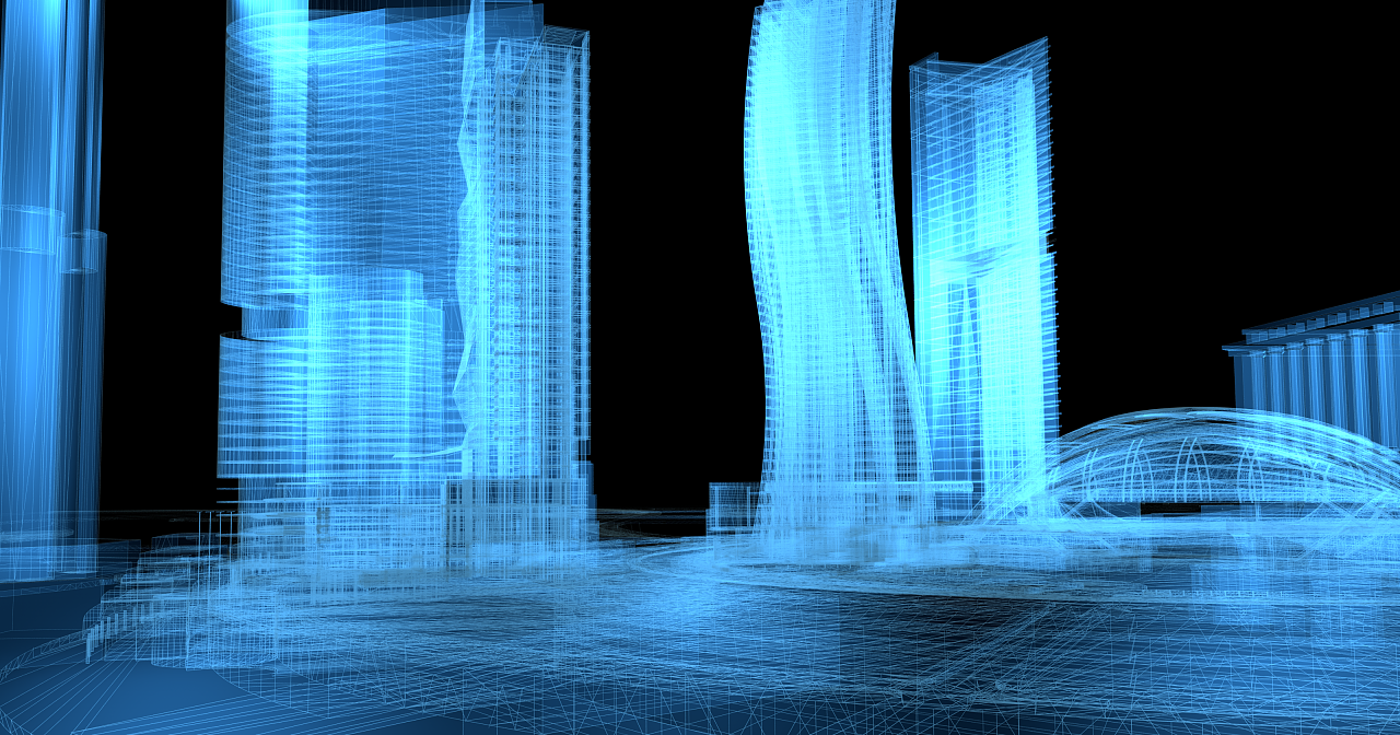虚拟科技城市|三维|建筑/空间|fscd囧 原创作品 站酷(zcool)