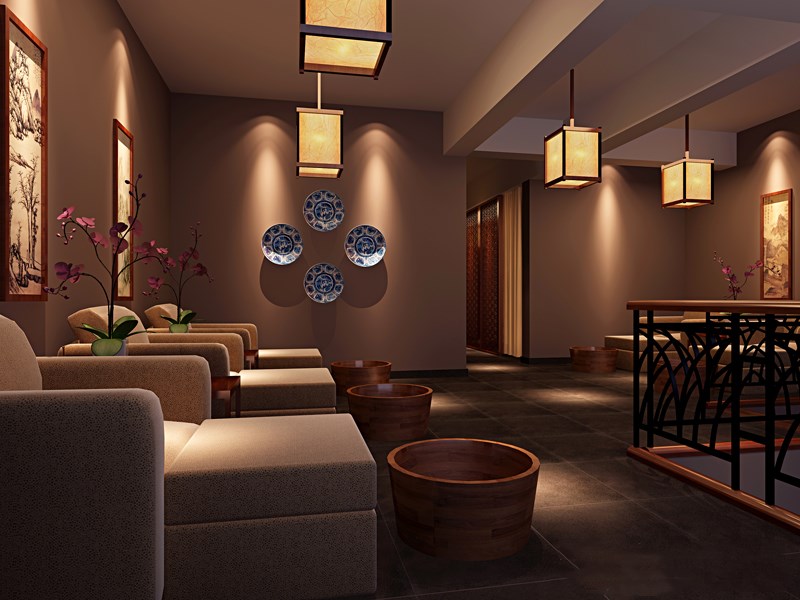 中医馆设计装修效果图|建筑设计|空间\/建筑|华阳中医馆设计 - 原创设计作品 - 站酷 (ZCOOL)