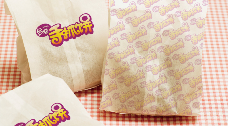 台湾手抓饼|标志|平面|VKSTUDIO万奇品牌 - 原