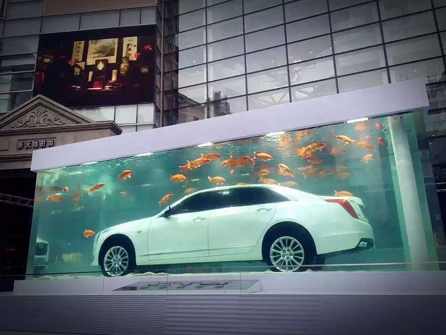 近日公关圈大火的凯迪拉克新天地车台|展示\/橱