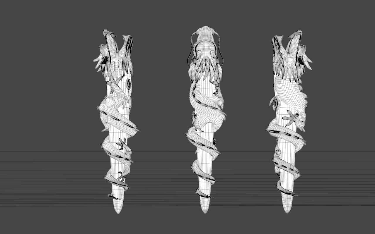 龙头棍|三维|其他三维|优艺品牌设计 - 原创作品 - 站酷 (ZCOOL)