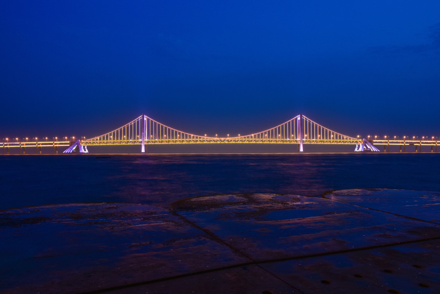 大连星海大桥|风光|摄影|徐xiao川 - 原创设计作