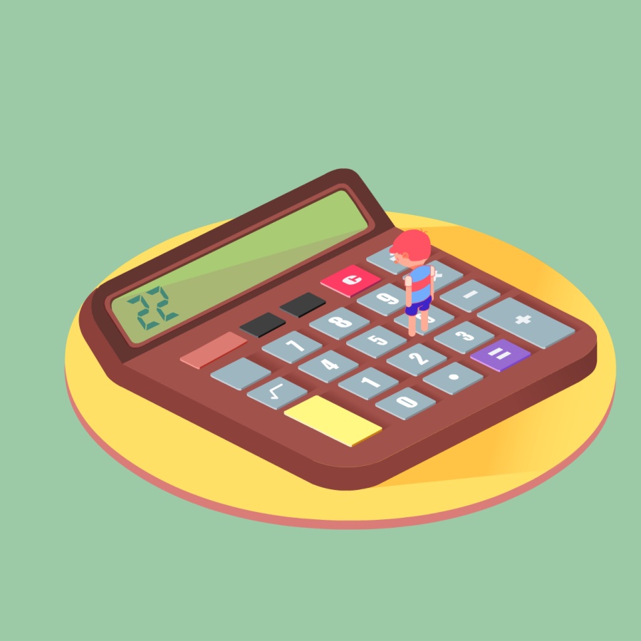 计算器gif 动画|Motion Graphic|影视|宝猫叫 - 原