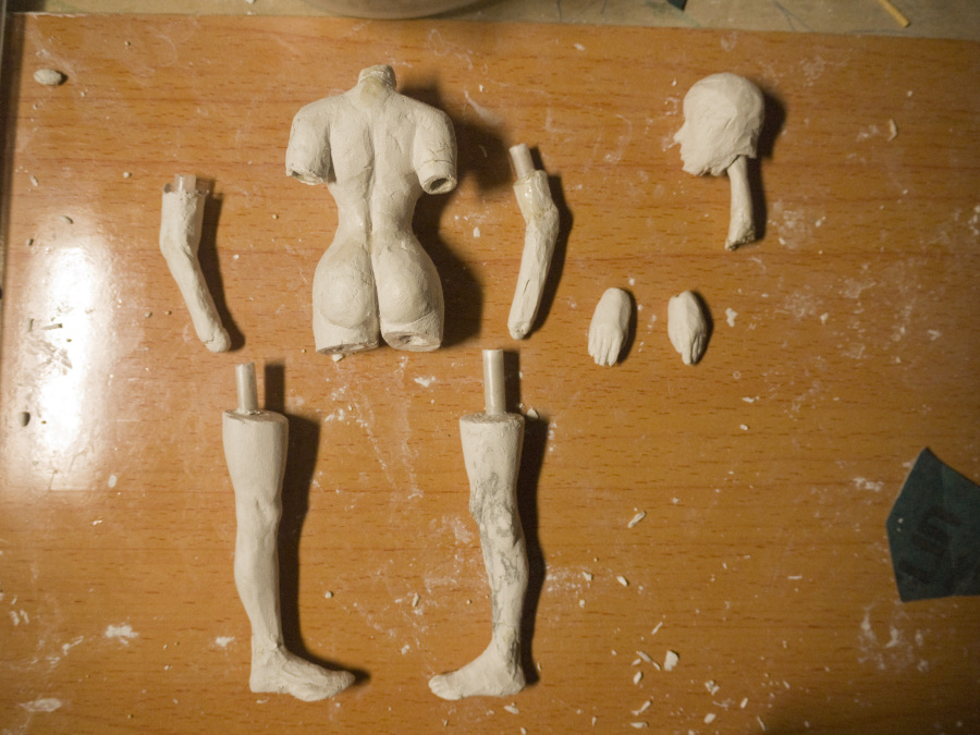 捏泥巴2 没穿衣服的女人 (过程)|其他|其他|nitai