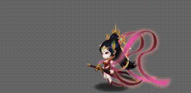 大武侠物语 动作gif|插画|游戏原画|彩色猫卡特