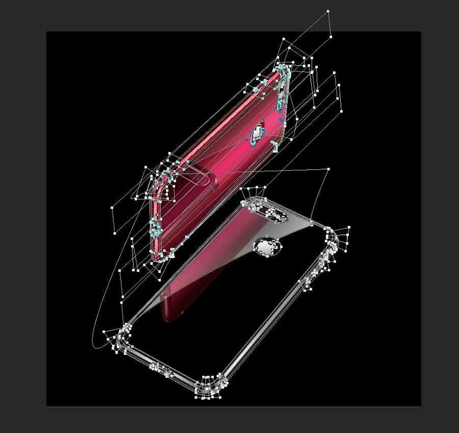 手机壳精修图|修图\/后期|摄影|维美视觉 - 原创设