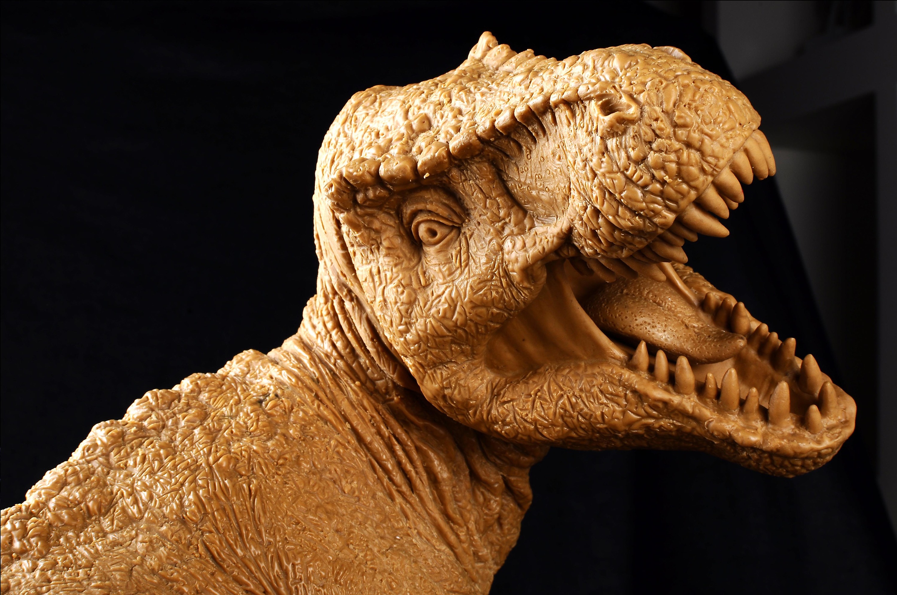 超写实恐龙--T-Rex霸王龙、Styracosaurus戟龙、Triceratops三角龙|手工艺|手办/原型|anli104 - 原创作品 ...