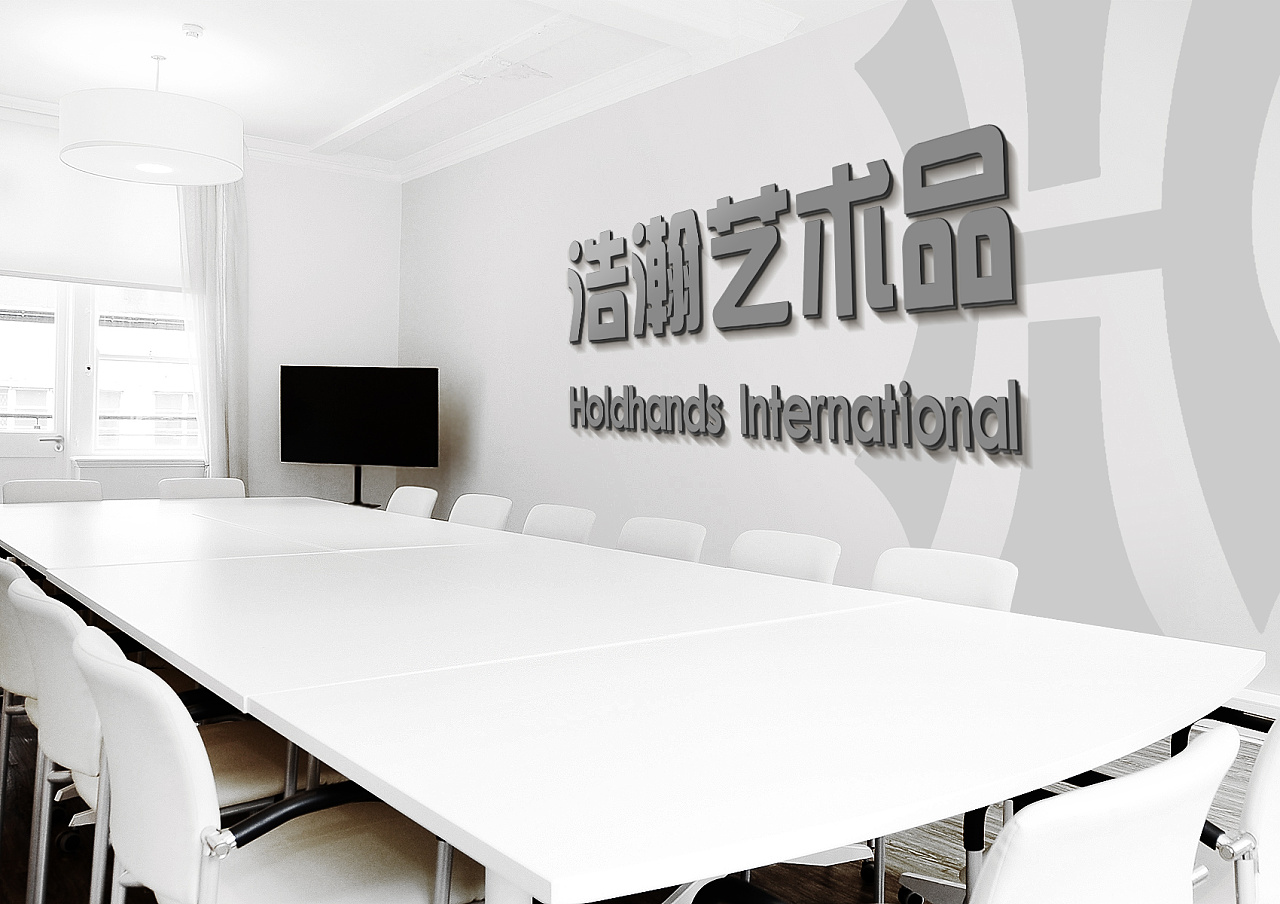 文化墙效果 logo墙