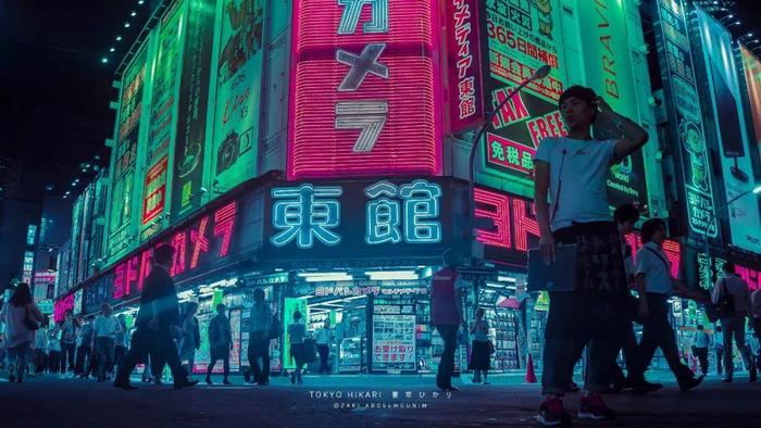 都市霓虹灯设计欣赏图鉴.