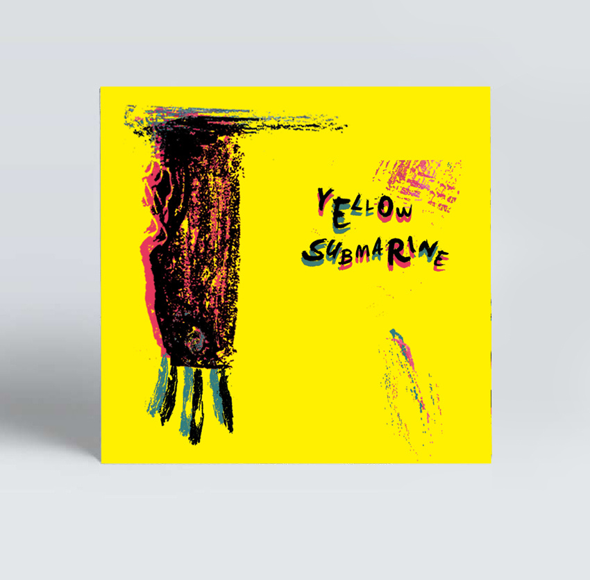 yellow submarine 音乐专辑封面设计