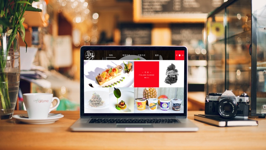 寻味--一款关于西餐的web|Banner\/广告图|网页