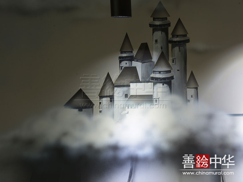 上海Lenovo联想集团分公司办公室墙绘|室内设