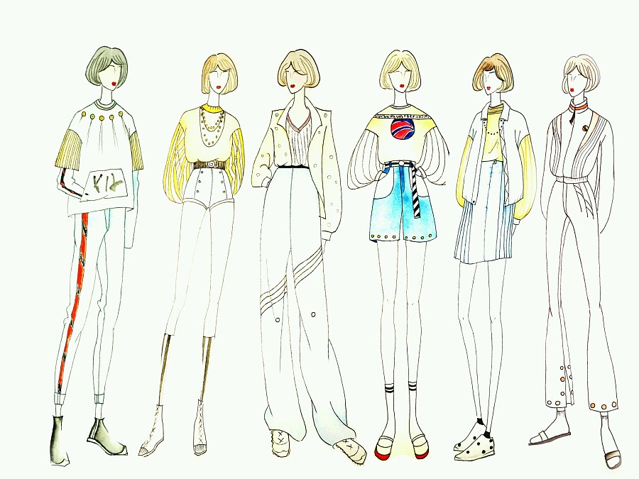 服装效果图|休闲/流行服饰|服装|mojo杨虹 - 原创设计