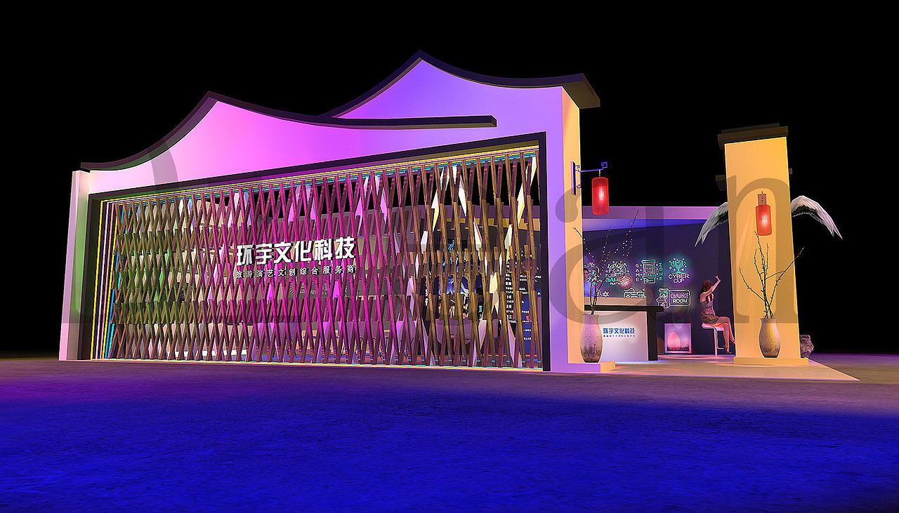 古风展位|空间|展陈设计|dream一拳 原创作品 站酷(zcool)