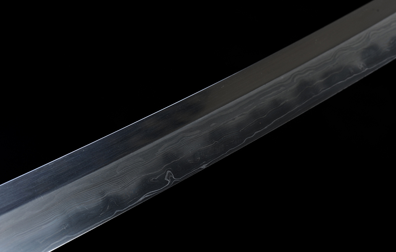 刀剑-蜻蜓武士刀花纹烧刃|手工艺|铁艺|林微w - 原创作品 - 站酷 (ZCOOL)