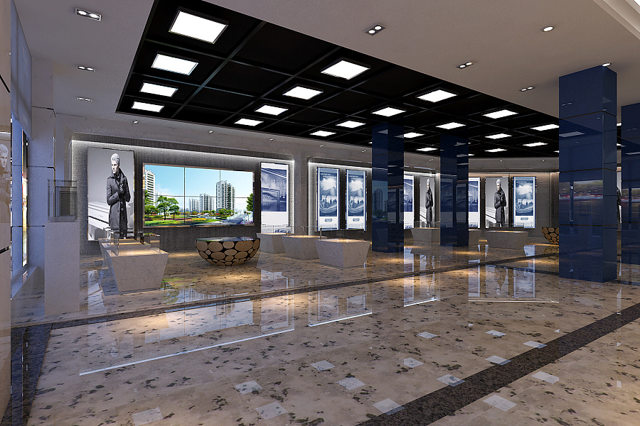 江苏扬州高邮诚信电子商务物流园售楼处|室内