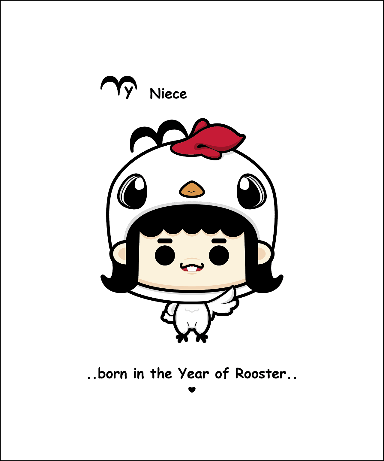 我的外甥女my niece