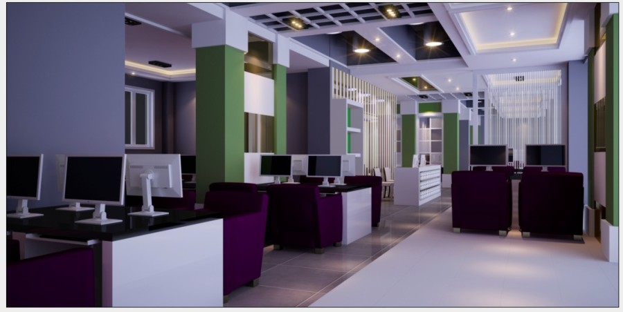 青铜峡游戏主题网咖设计《我们的游戏世界》|