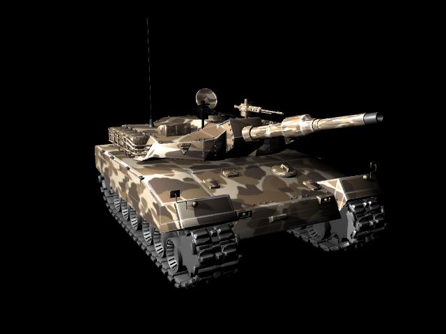 坦克的立体画法