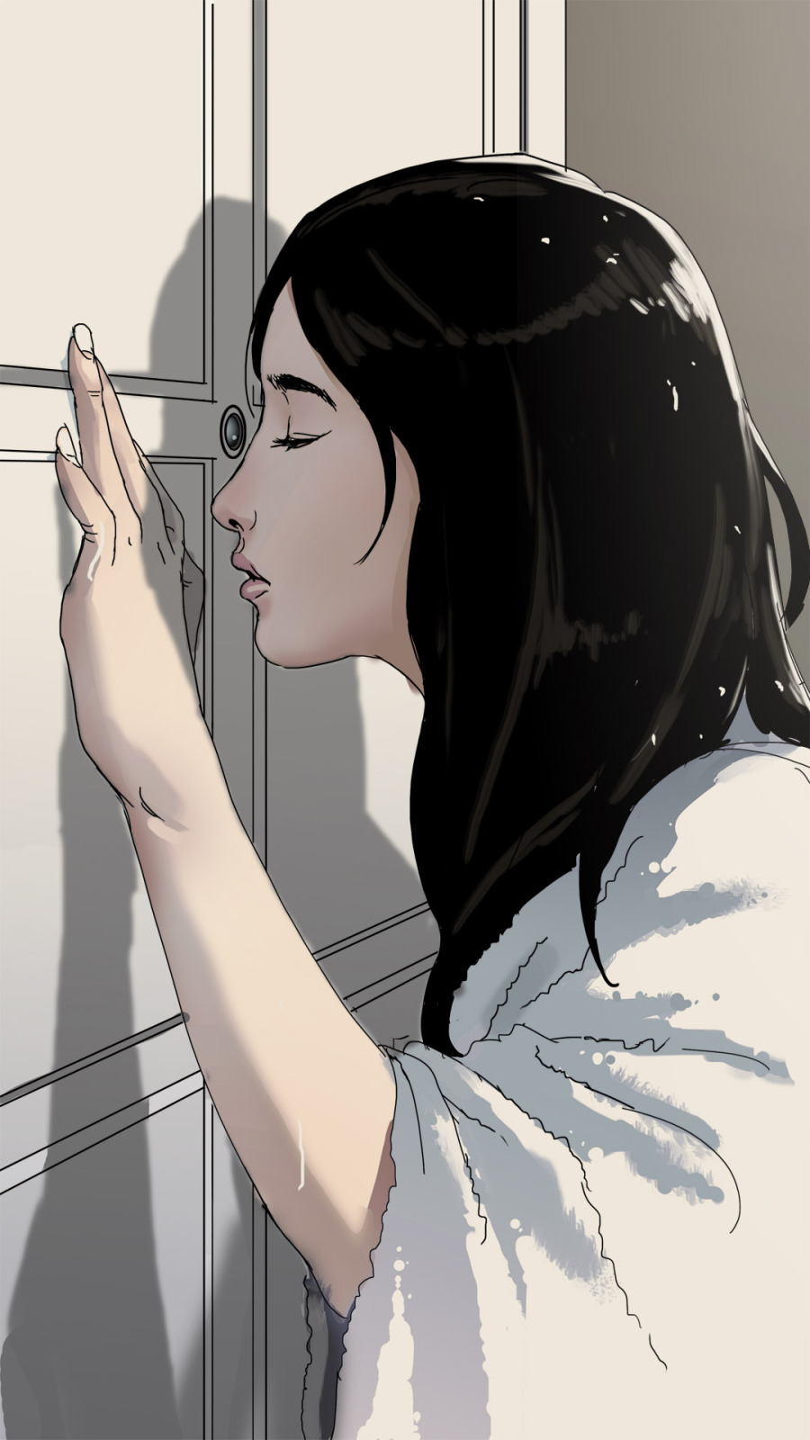 一个鬼故事|短篇\/四格漫画|动漫|李清怡 - 原创设