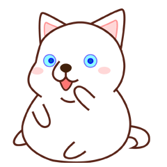 雪球狗表情包第一弹