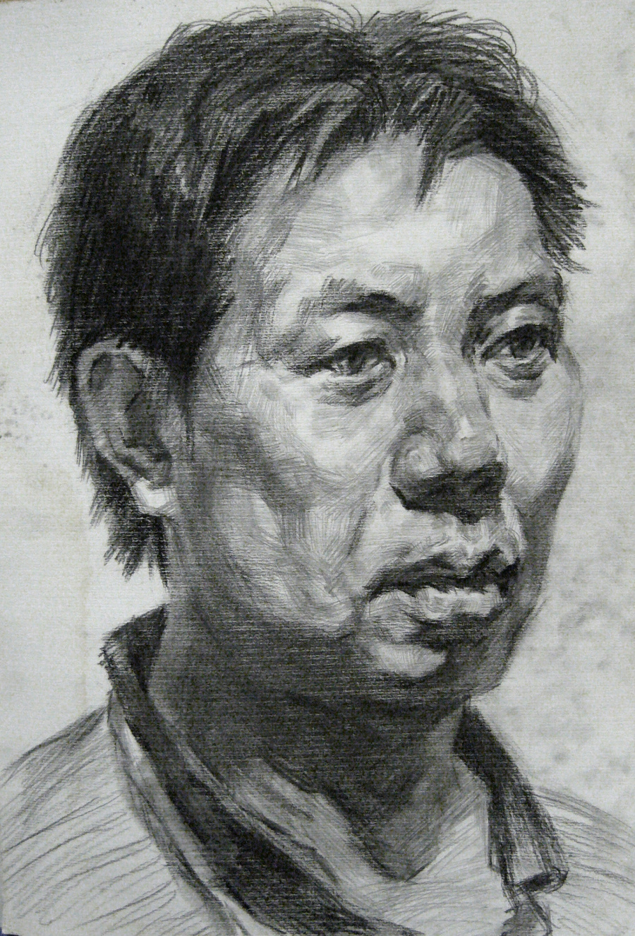 高考美术艺考时期素描作品|绘画习作|插画|Mac