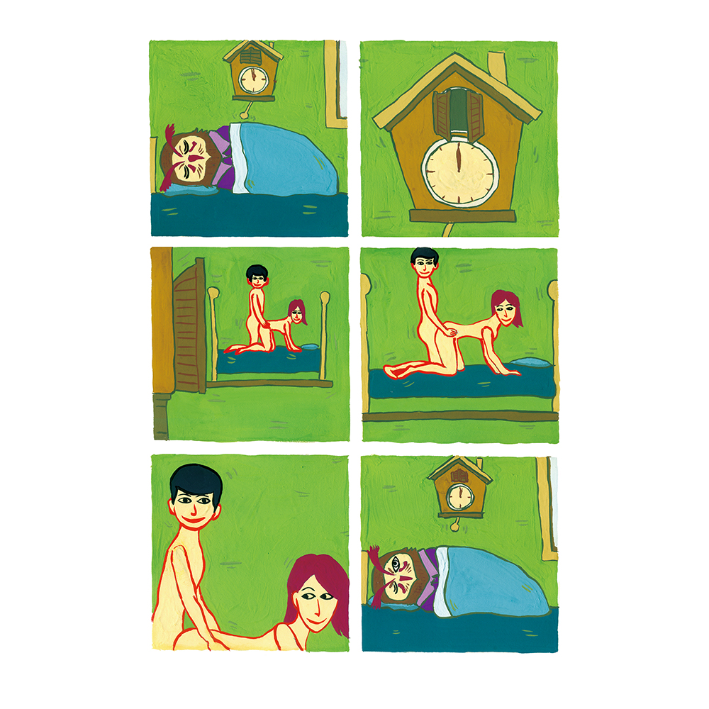 边缘黑色幽默组成的猎奇漫画