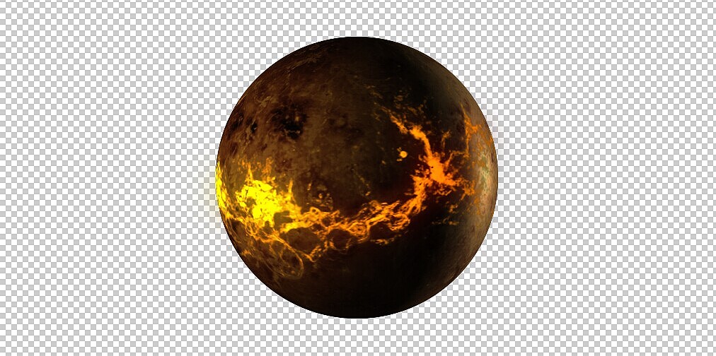 火星球体爆炸特效制作