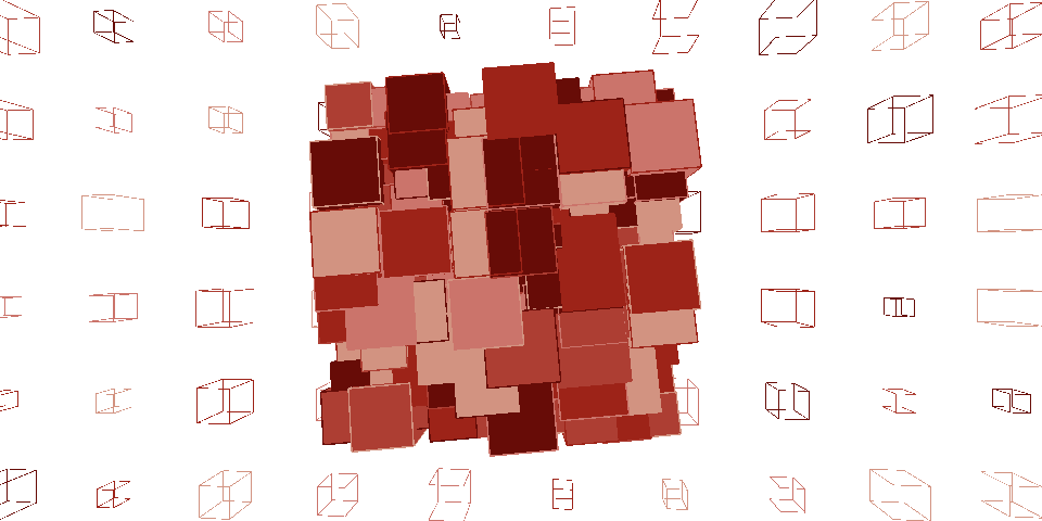 【p5.js】人体色彩几何
