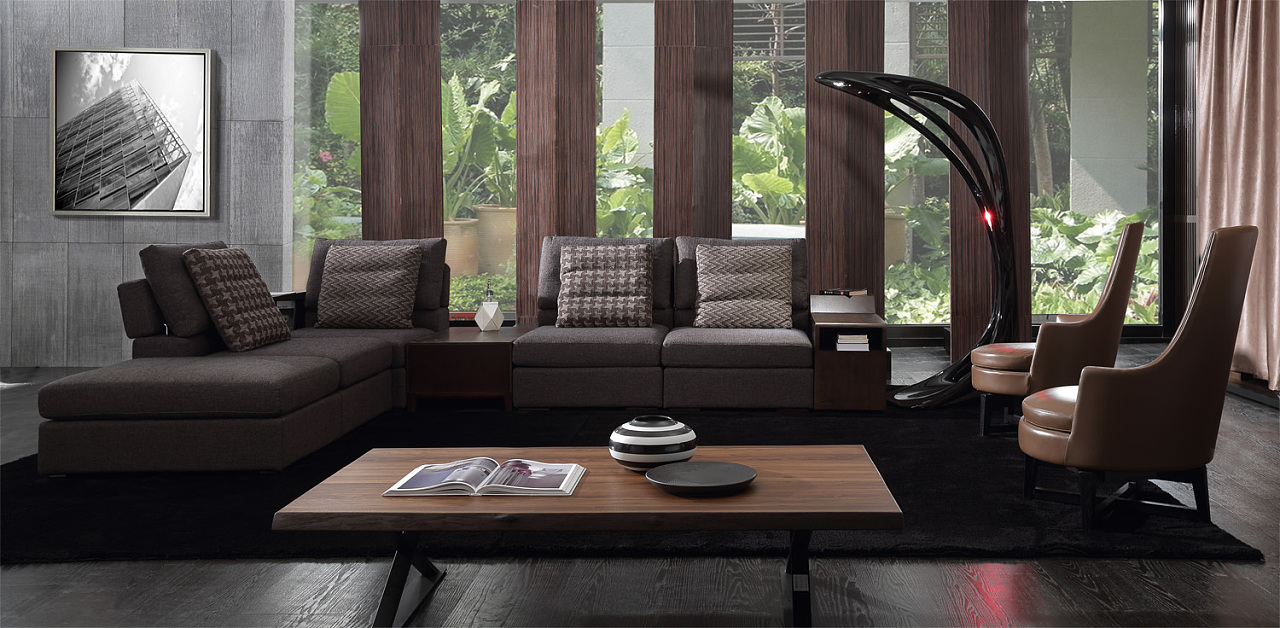 现代时尚沙发拍摄案例