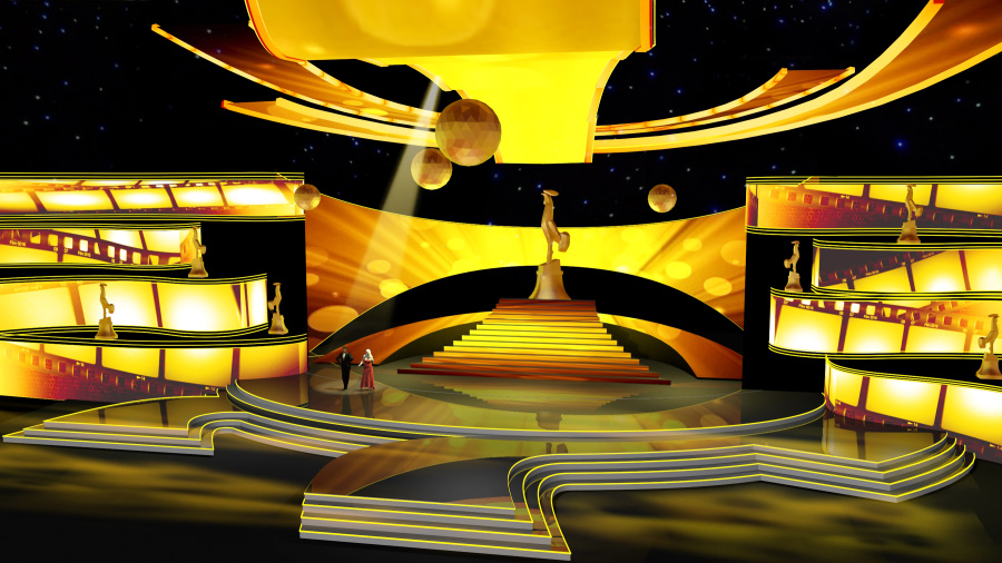 第24届中国金鸡百花电影节颁奖典礼舞美设计