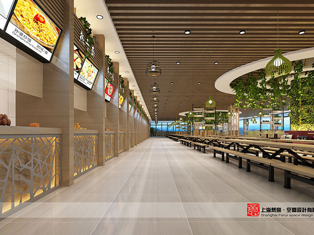 大学餐厅设计/大学食堂设计——河南工贸餐厅