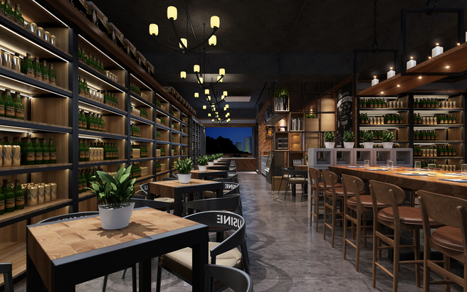 西木里先生啤酒馆装修设计-福州啤酒馆装修设